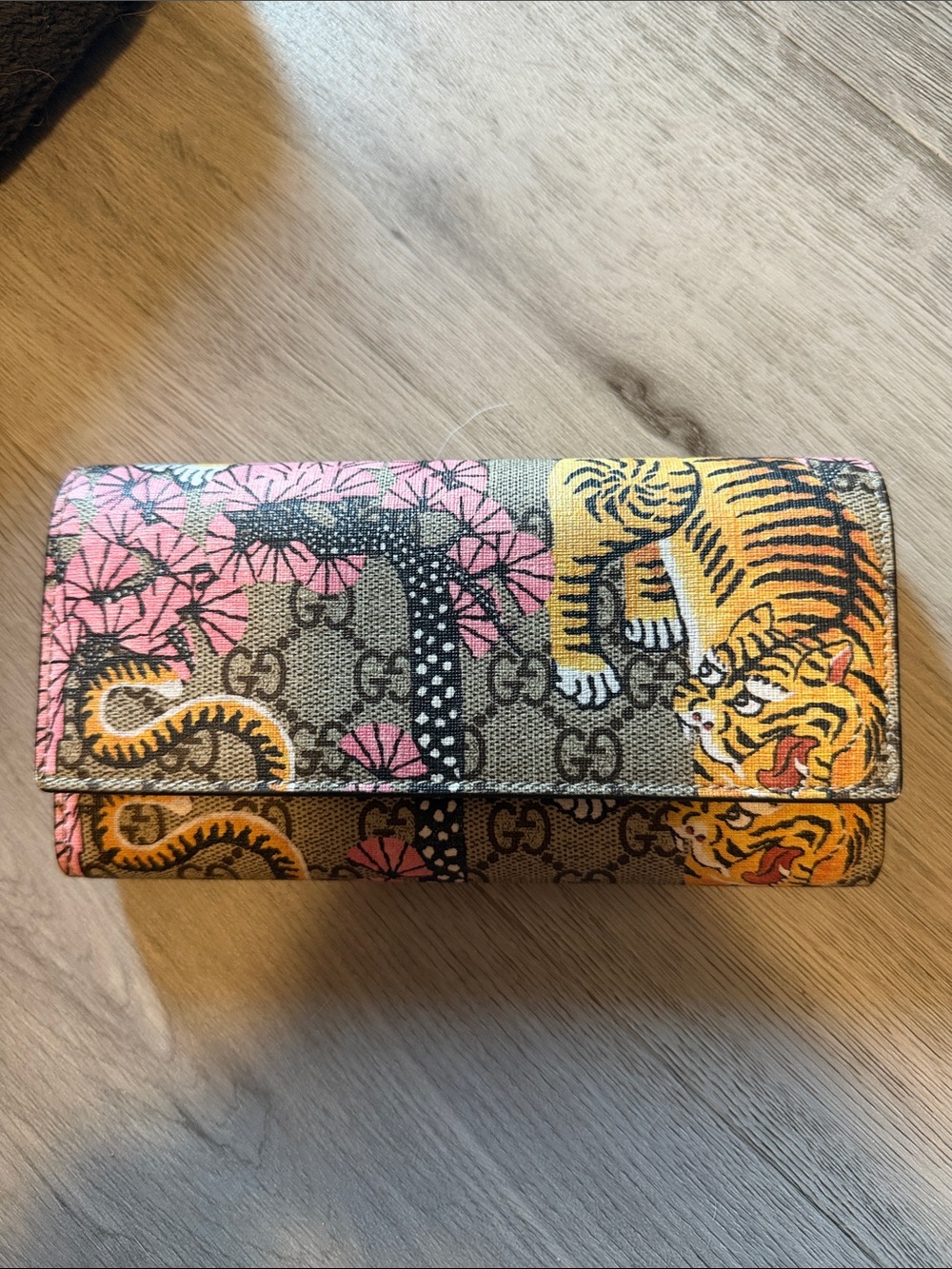 Gucci GG limited edition, Bengal tiger Wallet